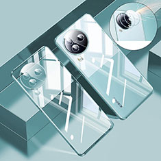 Custodia Silicone Trasparente Ultra Sottile Cover Morbida H01 per Xiaomi Civi 3 5G Nero