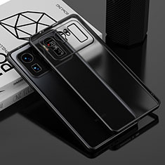 Custodia Silicone Trasparente Ultra Sottile Cover Morbida H01 per Xiaomi Mi 11 Ultra 5G Nero