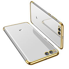 Custodia Silicone Trasparente Ultra Sottile Cover Morbida H01 per Xiaomi Mi 6 Oro