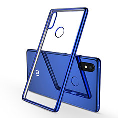 Custodia Silicone Trasparente Ultra Sottile Cover Morbida H01 per Xiaomi Mi 8 SE Blu