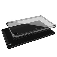 Custodia Silicone Trasparente Ultra Sottile Cover Morbida H01 per Xiaomi Mi Pad Grigio