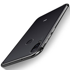 Custodia Silicone Trasparente Ultra Sottile Cover Morbida H01 per Xiaomi Mi Play 4G Nero