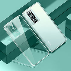 Custodia Silicone Trasparente Ultra Sottile Cover Morbida H01 per Xiaomi Poco F5 Pro 5G Chiaro