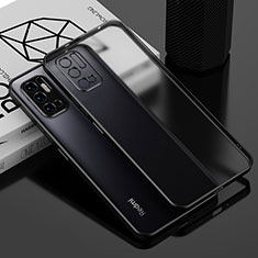 Custodia Silicone Trasparente Ultra Sottile Cover Morbida H01 per Xiaomi POCO M3 Pro 5G Nero