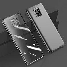 Custodia Silicone Trasparente Ultra Sottile Cover Morbida H01 per Xiaomi Redmi 10X 5G Nero