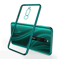 Custodia Silicone Trasparente Ultra Sottile Cover Morbida H01 per Xiaomi Redmi 8 Verde
