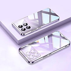 Custodia Silicone Trasparente Ultra Sottile Cover Morbida H01 per Xiaomi Redmi K70 5G Verde