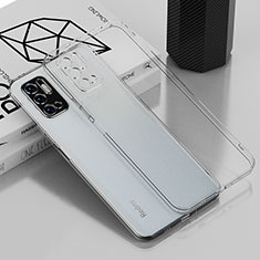 Custodia Silicone Trasparente Ultra Sottile Cover Morbida H01 per Xiaomi Redmi Note 10T 5G Chiaro