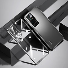 Custodia Silicone Trasparente Ultra Sottile Cover Morbida H01 per Xiaomi Redmi Note 11 4G (2022) Nero