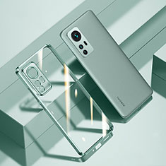 Custodia Silicone Trasparente Ultra Sottile Cover Morbida H01 per Xiaomi Redmi Note 12S Verde