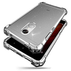 Custodia Silicone Trasparente Ultra Sottile Cover Morbida H01 per Xiaomi Redmi Note 4X Grigio