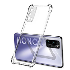 Custodia Silicone Trasparente Ultra Sottile Cover Morbida H02 per Huawei Honor 30 Pro Chiaro