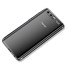 Custodia Silicone Trasparente Ultra Sottile Cover Morbida H02 per Huawei Honor 9 Nero