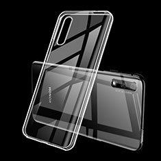 Custodia Silicone Trasparente Ultra Sottile Cover Morbida H02 per Huawei P Smart Z (2019) Chiaro