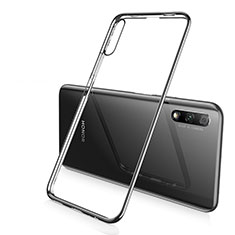Custodia Silicone Trasparente Ultra Sottile Cover Morbida H02 per Huawei P Smart Z (2019) Nero