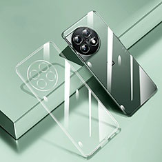 Custodia Silicone Trasparente Ultra Sottile Cover Morbida H02 per OnePlus 11R 5G Chiaro