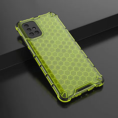 Custodia Silicone Trasparente Ultra Sottile Cover Morbida H02 per Samsung Galaxy A71 5G Verde