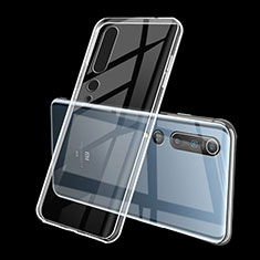 Custodia Silicone Trasparente Ultra Sottile Cover Morbida H02 per Xiaomi Mi 10 Chiaro