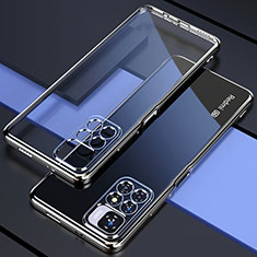 Custodia Silicone Trasparente Ultra Sottile Cover Morbida H02 per Xiaomi Mi 11i 5G (2022) Argento