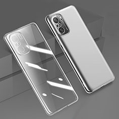 Custodia Silicone Trasparente Ultra Sottile Cover Morbida H02 per Xiaomi Mi 11i 5G Chiaro