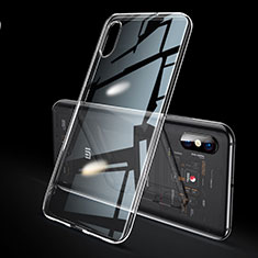 Custodia Silicone Trasparente Ultra Sottile Cover Morbida H02 per Xiaomi Mi 8 Pro Global Version Chiaro