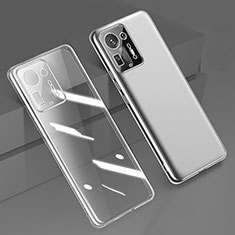 Custodia Silicone Trasparente Ultra Sottile Cover Morbida H02 per Xiaomi Mi Mix 4 5G Chiaro