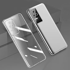 Custodia Silicone Trasparente Ultra Sottile Cover Morbida H02 per Xiaomi Poco F4 5G Chiaro