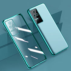 Custodia Silicone Trasparente Ultra Sottile Cover Morbida H02 per Xiaomi Poco F4 5G Verde