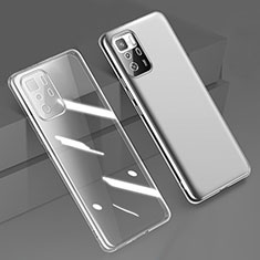 Custodia Silicone Trasparente Ultra Sottile Cover Morbida H02 per Xiaomi Poco X3 GT 5G Chiaro