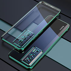 Custodia Silicone Trasparente Ultra Sottile Cover Morbida H02 per Xiaomi Redmi K60 5G Verde