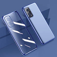 Custodia Silicone Trasparente Ultra Sottile Cover Morbida H02 per Xiaomi Redmi Note 11S 4G Blu