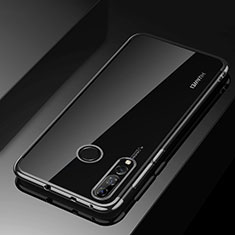 Custodia Silicone Trasparente Ultra Sottile Cover Morbida H03 per Huawei Honor 20 Lite Nero