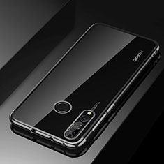 Custodia Silicone Trasparente Ultra Sottile Cover Morbida H03 per Huawei Honor 20i Nero