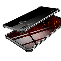 Custodia Silicone Trasparente Ultra Sottile Cover Morbida H03 per Huawei Nova 3 Nero