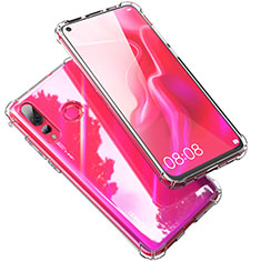 Custodia Silicone Trasparente Ultra Sottile Cover Morbida H03 per Huawei Nova 4 Chiaro