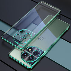 Custodia Silicone Trasparente Ultra Sottile Cover Morbida H03 per OnePlus 11 5G Verde