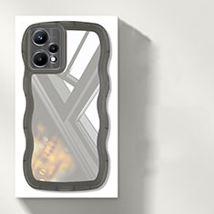 Custodia Silicone Trasparente Ultra Sottile Cover Morbida H03 per Realme 9 Pro+ Plus 5G Nero