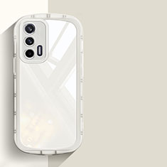 Custodia Silicone Trasparente Ultra Sottile Cover Morbida H03 per Realme GT Neo 2T 5G Bianco