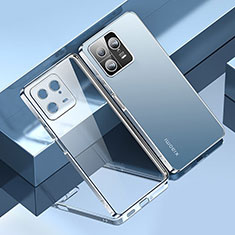 Custodia Silicone Trasparente Ultra Sottile Cover Morbida H03 per Xiaomi Mi 13 Pro 5G Blu