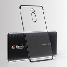 Custodia Silicone Trasparente Ultra Sottile Cover Morbida H03 per Xiaomi Mi 9T Pro Nero