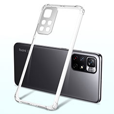 Custodia Silicone Trasparente Ultra Sottile Cover Morbida H03 per Xiaomi Poco M4 Pro 5G Chiaro