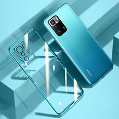 Custodia Silicone Trasparente Ultra Sottile Cover Morbida H03 per Xiaomi Poco X3 GT 5G Blu