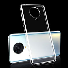 Custodia Silicone Trasparente Ultra Sottile Cover Morbida H03 per Xiaomi Redmi K30 Pro 5G Chiaro