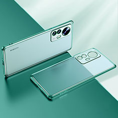 Custodia Silicone Trasparente Ultra Sottile Cover Morbida H03 per Xiaomi Redmi Note 12S Verde