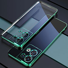 Custodia Silicone Trasparente Ultra Sottile Cover Morbida H03 per Xiaomi Redmi Note 13 5G Verde