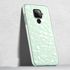 Custodia Silicone Trasparente Ultra Sottile Cover Morbida H04 per Huawei Nova 5i Pro Verde