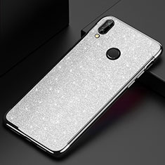 Custodia Silicone Trasparente Ultra Sottile Cover Morbida H04 per Huawei P20 Lite Bianco