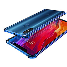 Custodia Silicone Trasparente Ultra Sottile Cover Morbida H04 per Xiaomi Mi 8 Blu