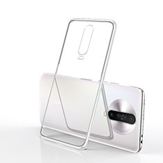 Custodia Silicone Trasparente Ultra Sottile Cover Morbida H04 per Xiaomi Poco X2 Chiaro