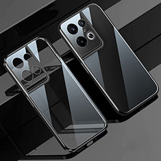 Custodia Silicone Trasparente Ultra Sottile Cover Morbida H04 per Xiaomi Redmi Note 13 5G Nero